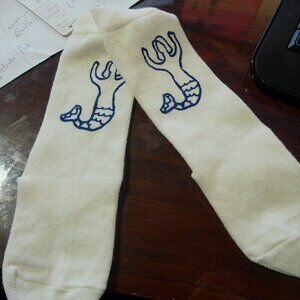 NWT Wovenplay Blue Mermaid Socks